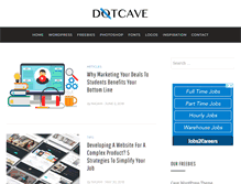 Tablet Screenshot of dotcave.com